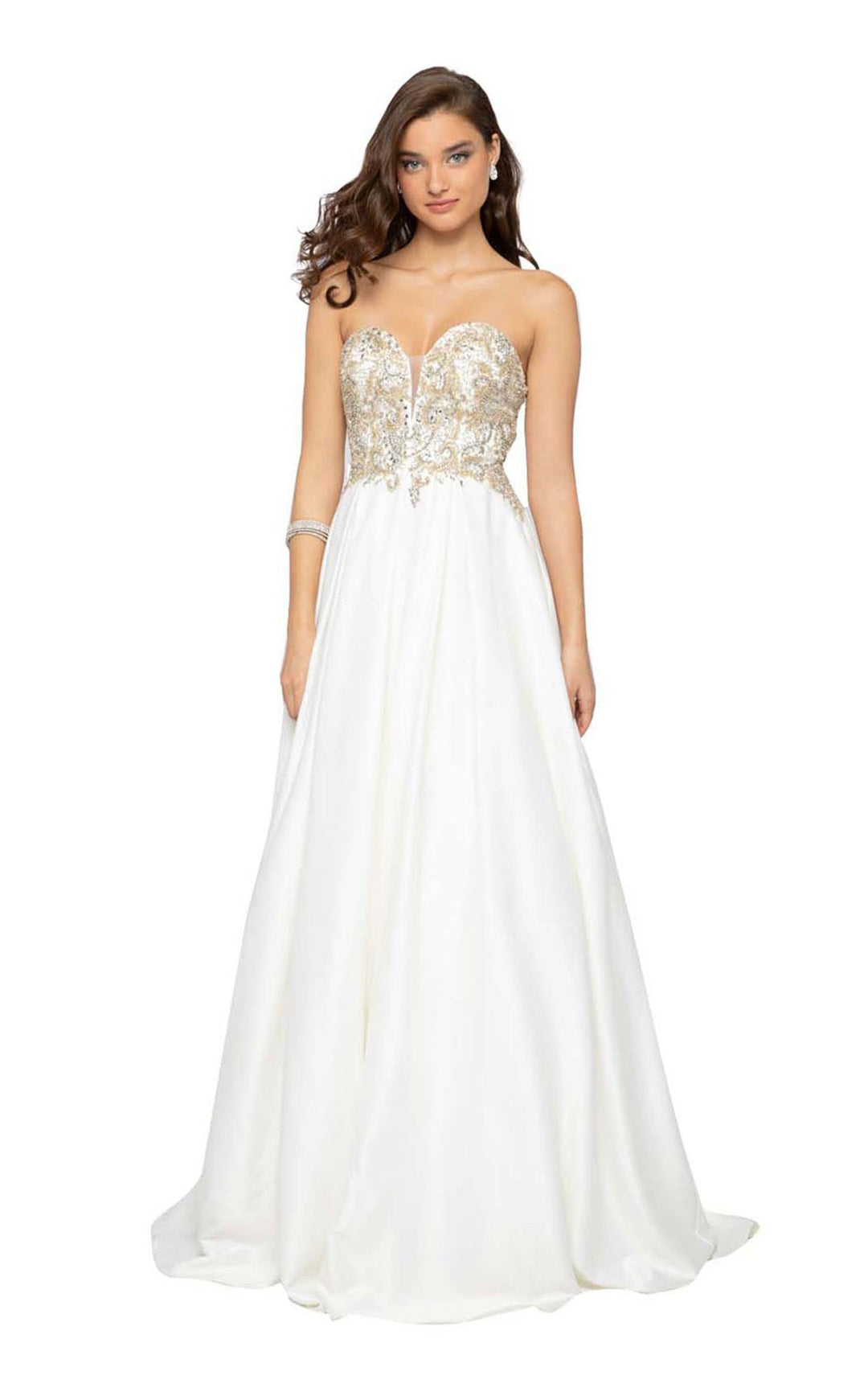 Terani 1911P8535 Ivory/Gold