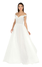 Terani 1911P8543 Ivory/Nude