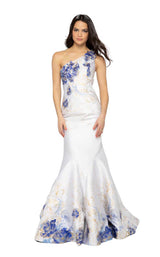 Terani 1911P8637 White-Navy