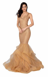 Terani 1911P8640 Champagne/Gold
