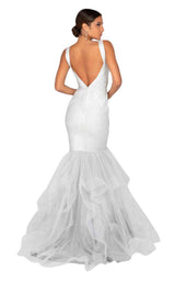Terani 1911P8640 Ivory/Silver