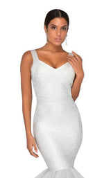 Terani 1911P8640 Ivory/Silver