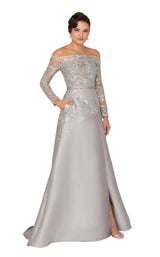 Terani 1913E9230 Silver-Nude-Taupe