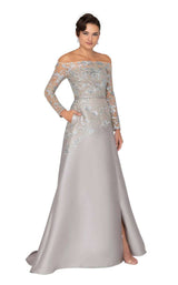 Terani 1913E9230 Silver-Nude-Taupe