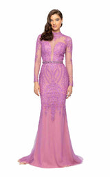 Terani 1913P8310 Lilac/Nude