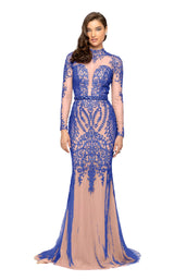 Terani 1913P8310 Royal/Nude