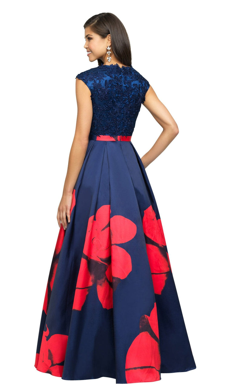 Madison James 19252M Navy-Red