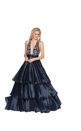 Colors Dress 1926 Navy