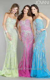 Jovani 4343 Black/Nude