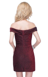 Nina Canacci 199 Burgundy