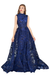 Mac Duggal 20098D Navy
