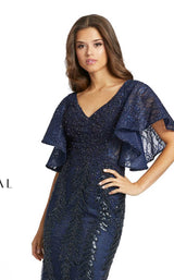 Mac Duggal 20103D Midnight Blue