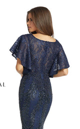 Mac Duggal 20103D Midnight Blue