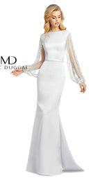Mac Duggal 20116D Silver
