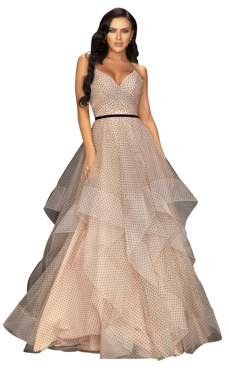 Terani 2011P1200 Blush-Black