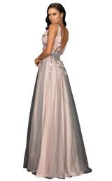 Terani 2011P1207 Silver/Blush