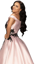 Terani 2011P1229 Blush-Black