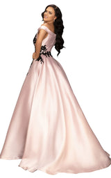 Terani 2011P1229 Blush-Black