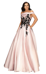 Terani 2011P1229 Blush-Black