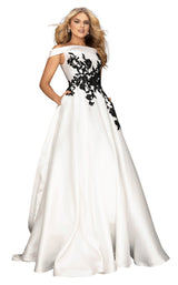 Terani 2011P1229 Ivory/Black