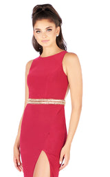 Mac Duggal 2012L Burgundy