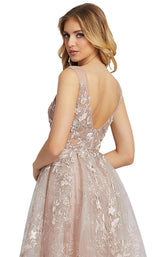 Mac Duggal 20153D Dusty Rose