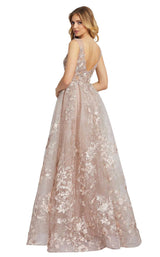 Mac Duggal 20153D Dusty Rose