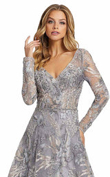 Mac Duggal 20214D Gray-Multi