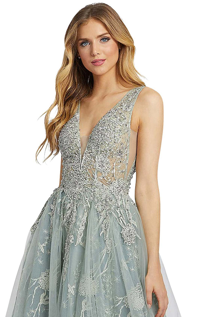 Mac Duggal 20220D Sage