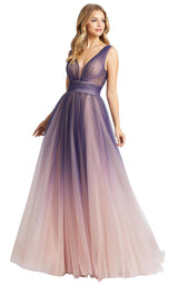 Mac Duggal 20221i Indigo-Ombre