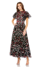 Mac Duggal 20323 Black Multi