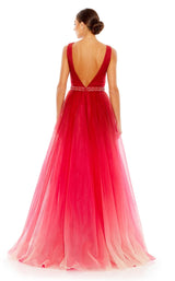 Mac Duggal 20378 Red Ombre