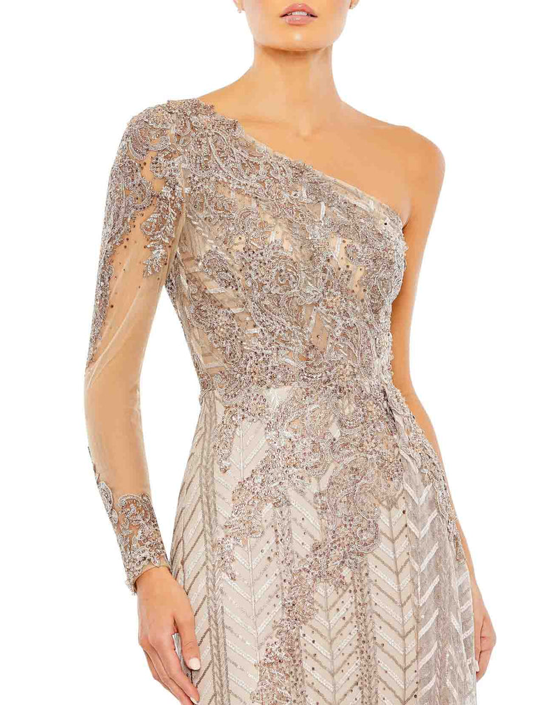 Mac Duggal 20401 Taupe
