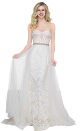 Colors Dress 2042 Off White/Nude