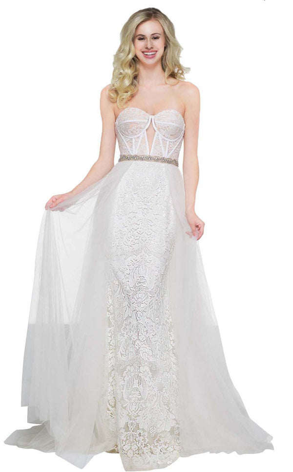 Colors Dress 2042 Off White/Nude