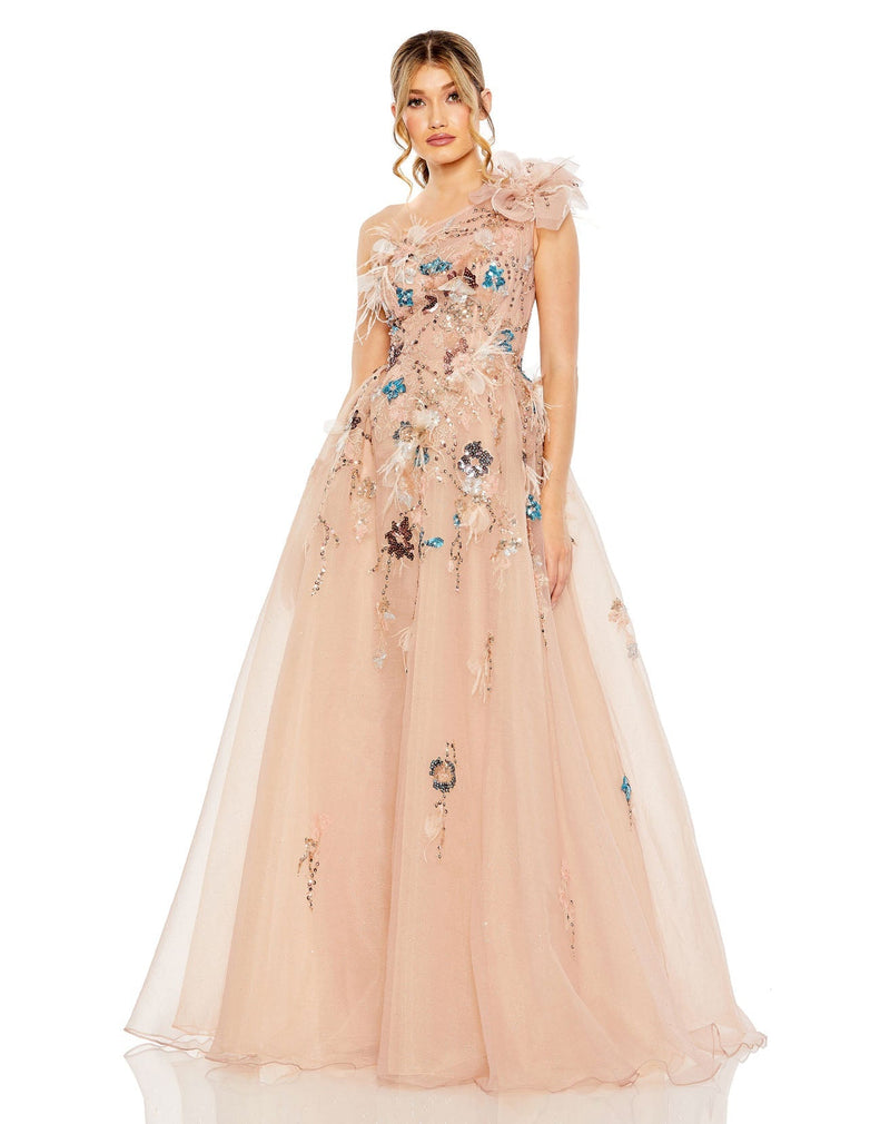 Mac Duggal 20551 Peach