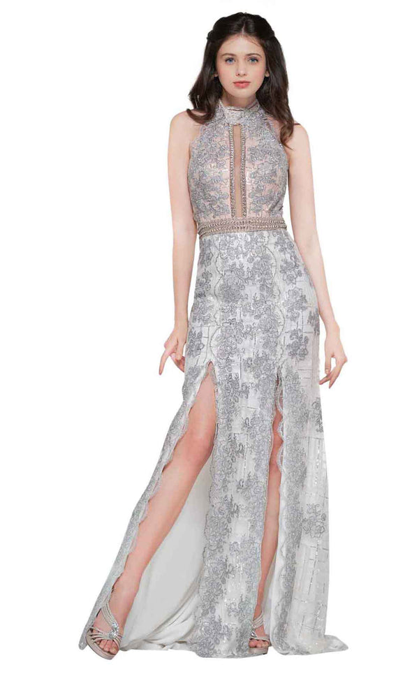 Colors Dress 2056 Silver