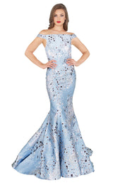 Mac Duggal 2057R Stormy Blue