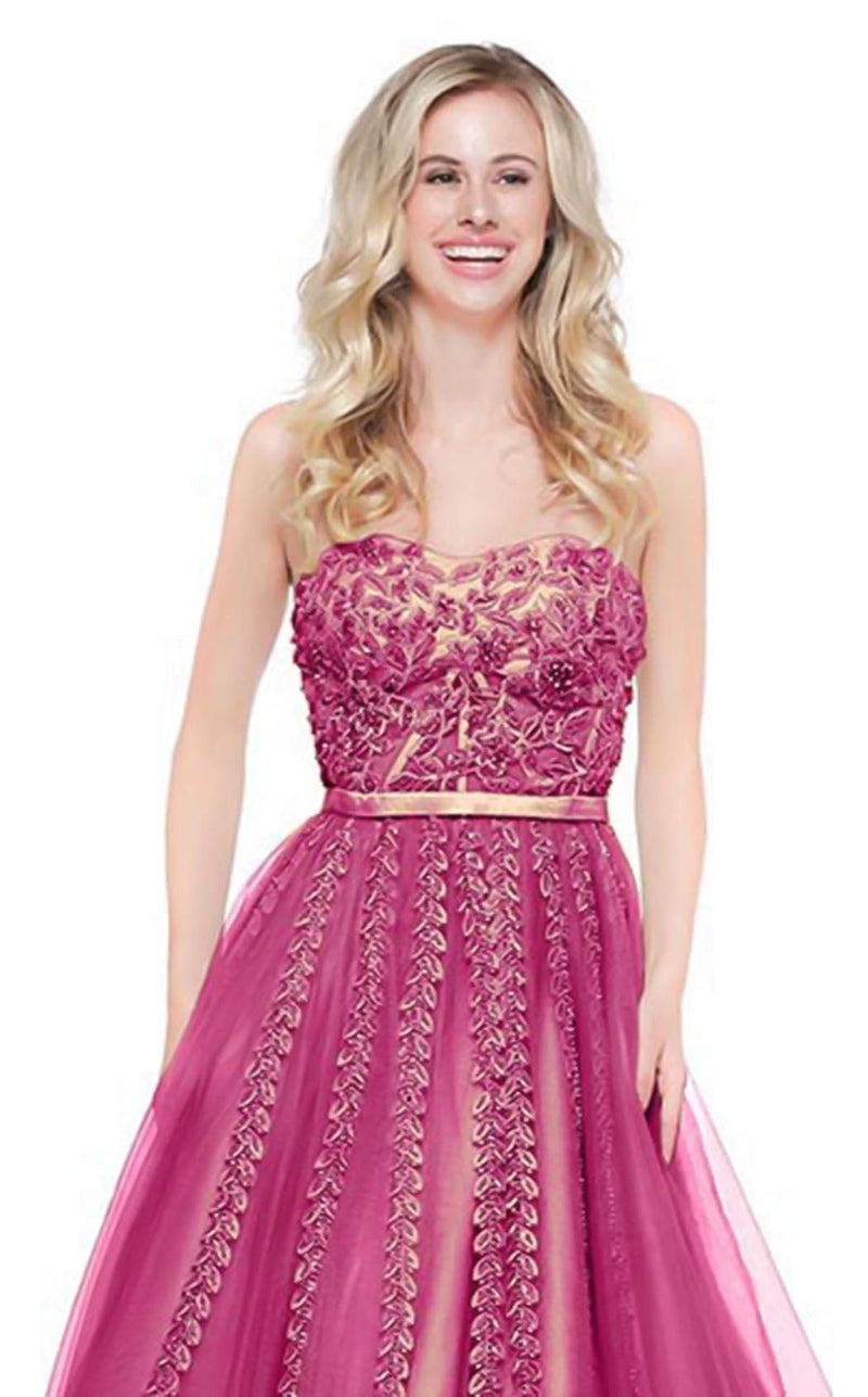 Colors Dress 2065 Berry-Nude
