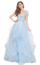 Colors Dress 2069 Light Blue