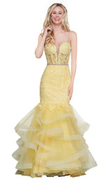 Colors Dress 2071 Yellow