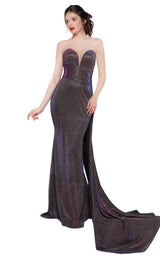 Colors Dress 2076 Lilac Multi