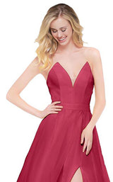 Colors Dress 2081 Burgundy