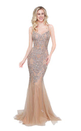 Colors Dress 2091 Nude