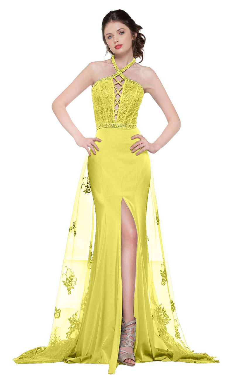 Colors Dress 2095 Canary