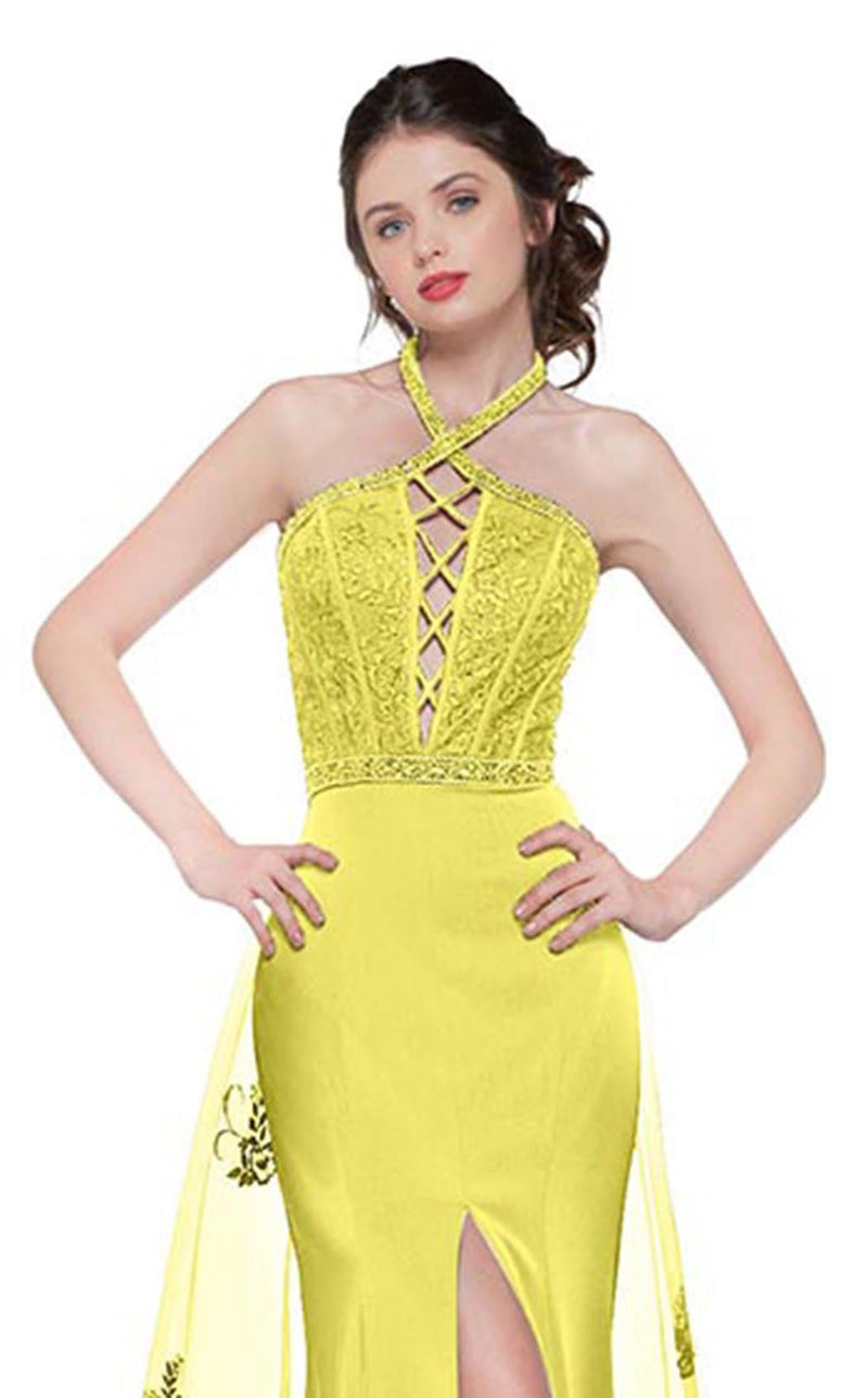 Colors Dress 2095 Canary