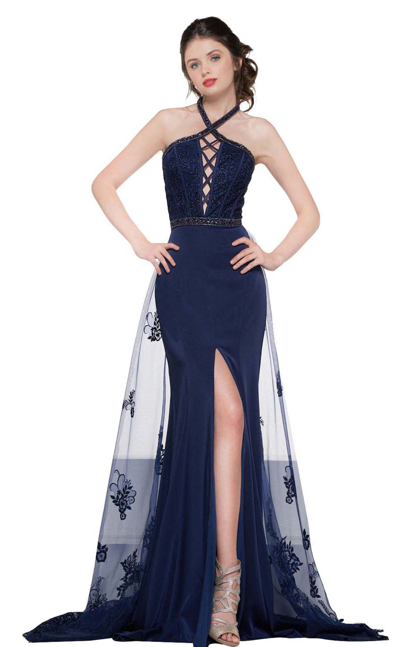 Colors Dress 2095 Navy