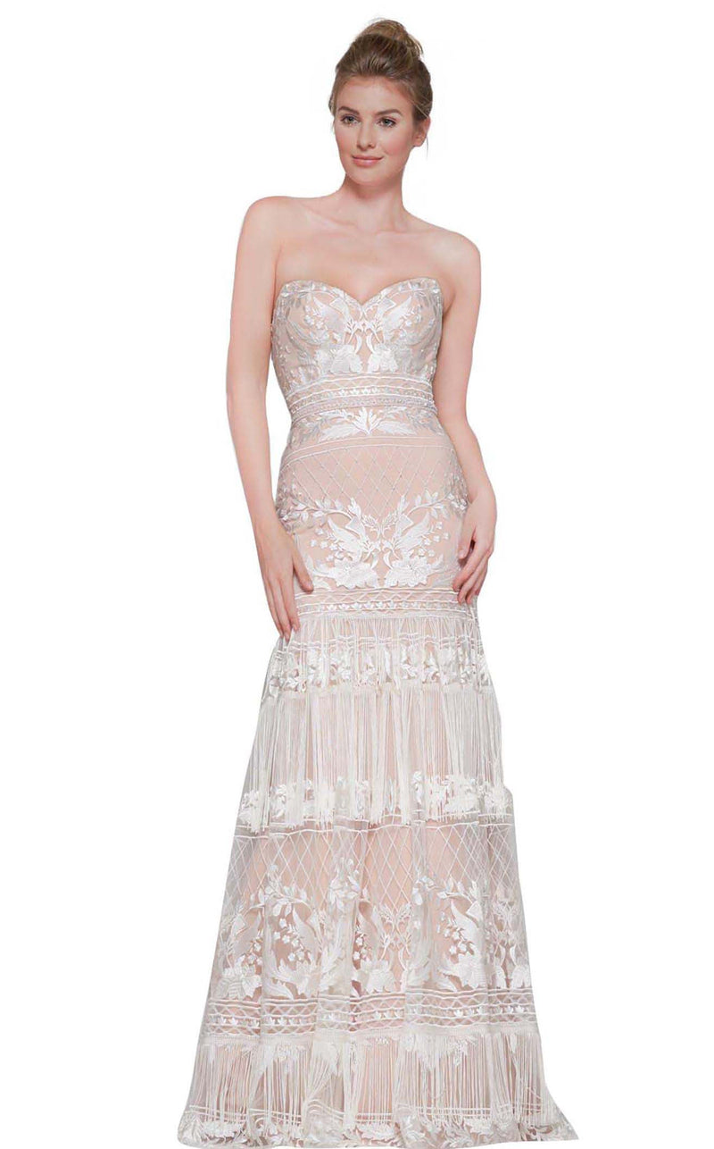 Colors Dress 2105 White/Nude