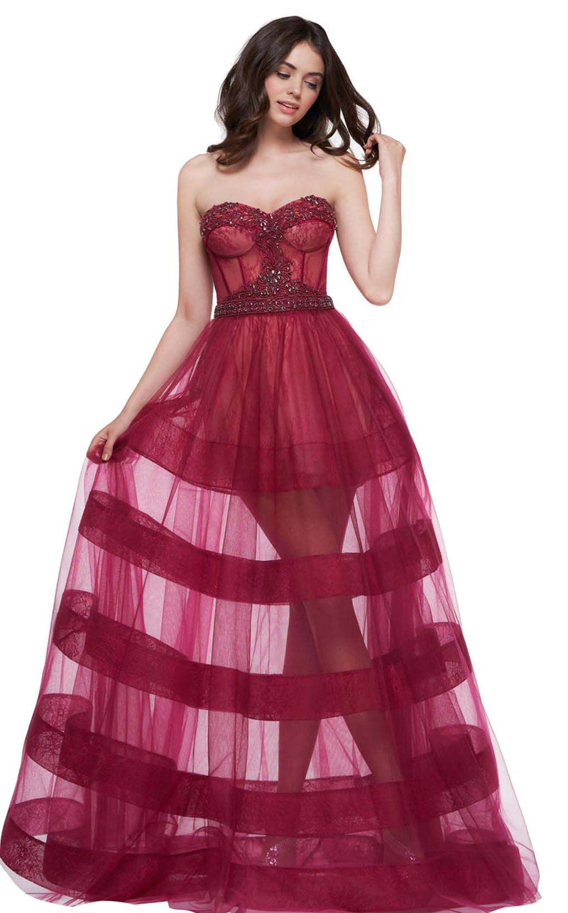 Colors Dress 2108 Berry