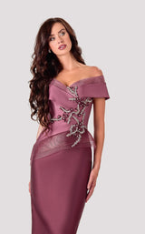 Terani 2111C4560 Mauve-Wine